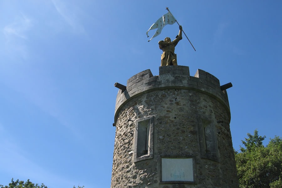 The tower, Joan of Arc, La Chartre sur le Loire