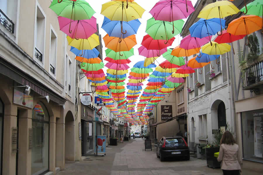 Umbrellas at Vendome